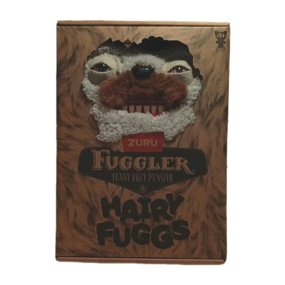 *NEW* Fuggler Hairy Fuggs OLD TOOTH MOUSTACHE Funny Ugly Monsters Zuru PLUSH
